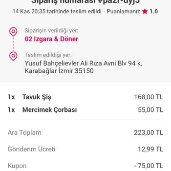 Yemeksepeti Teslim Edilmeyen Yemek Ve İadesi De Yapılmıyor
