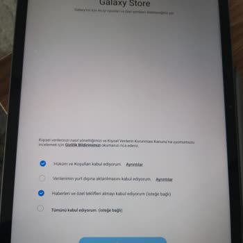 Samsung Yurt Dışına Veri Aktarımı