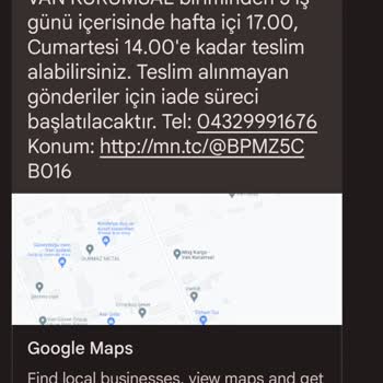 Van MNG Çobançeşme Kargo Yalanları!