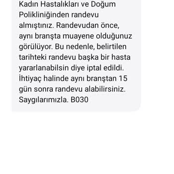 MHRS Son Anda Geçersiz Nedenlerle Randevu İptali Yapıyor