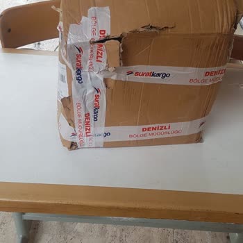 Sürat Kargo Kargomun İçinden Malzeme Alındı