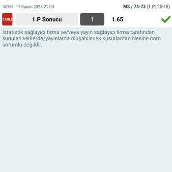 Nesine Haksız İade Edildi