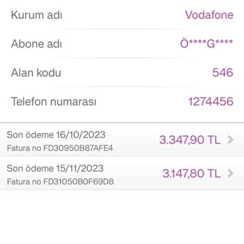 Vodafone İznim Olmadan Hattı Kullanana 2 Telefon Vermiş