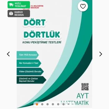 Trendyol MEB Dört Dörtlük Kitaplarının Satılması