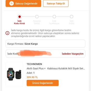 Technomen İkili Olarak Satın Aldığım Ürünün İçeriği Eksik Gönderildi