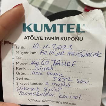 Kumtel CİMER Ocak Arızası Hk