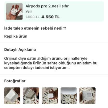 Dolap.com'da Haksız İade
