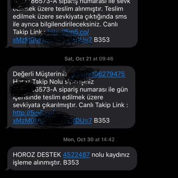 Horoz Lojistik 1 Aydan Uzun Süredir Ürünümü Teslim Etmiyor