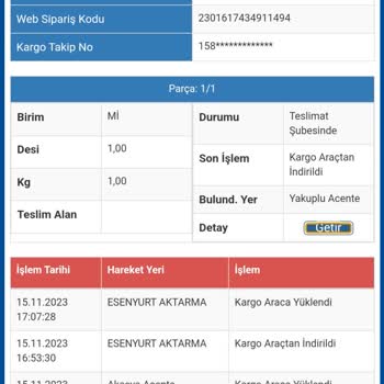 Sürat Kargo Teslimat Gecikmesi Telefonlara Bakılmaması