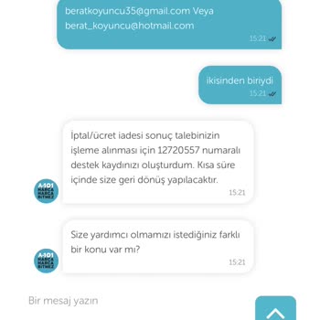 A101 Online Alışveriş Mağduriyeti