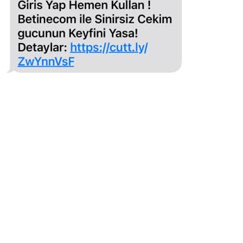 Betine SMS Rahatsızlığı Fre Spin Verdik Gel Diyerek D
