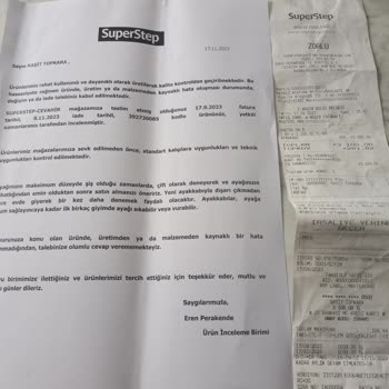 SuperStep Fake Ayakkabı İkna