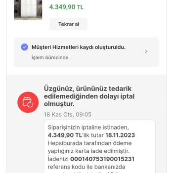 Hepsiburada Müşteri Mağduriyeti Aldatmaca