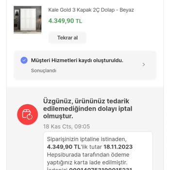 Hepsiburada Müşteri Mağduriyeti Aldatmaca