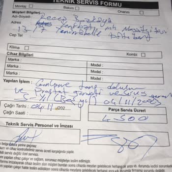 Merkez Koç Teknik Kombi Bakım Yalanı