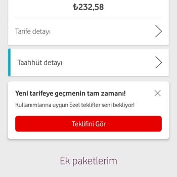 Vodafone Tarife Ücretindeki Karmaşa Ve Mağduriyet