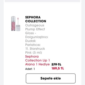 Sephora 11.11 İndirim Kampanyası Mağduru!