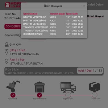 Horoz Lojistik Kargomu Teslim Etmiyor