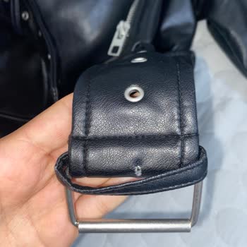 Zara Deri Ceket Yıpranma