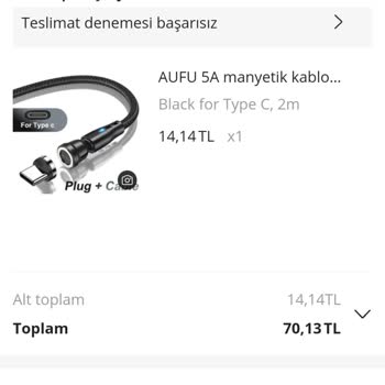 Alibaba.com Kargom Gelmedi