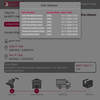 Horoz Lojistik Dağıtım Merkezinin Ürünü Bir Türlü Dağıtmaması