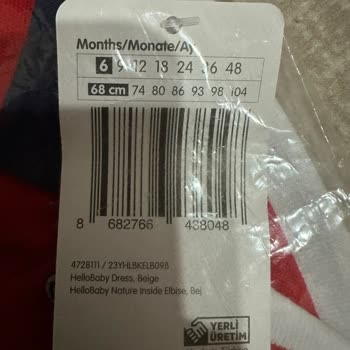 Ebebek Firmasının Yanlış Kıyafet Göndermesi Üzerine
