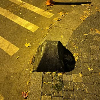 T. C. Cumhurbaşkanlığı Kaldırımlara Arabalar Park Etmesin Diye Konmuş Babaların Kaldırılması!