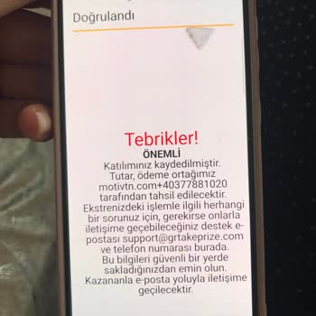 Grtakeprize.com Haberin Olmadan Para Çekmeye Çalışıyor