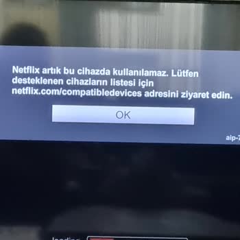 LG TV De Netflix Artık Çalışmıyor