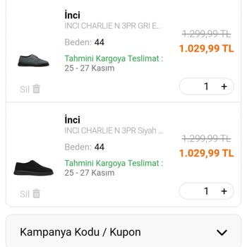 FLO Ayakkabı FLO İnternet Alışveriş Para Çekildi Sipariş Yok