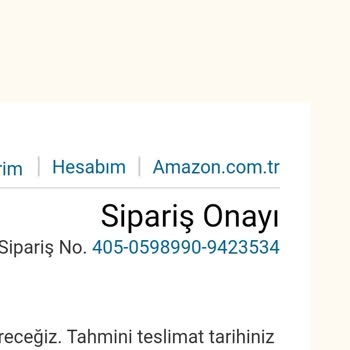 Amazon Türkiye Ürün Gönderimi!