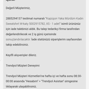 50 Gün Geçmesine Rağmen Trendyol Sorunumu Çözmedi
