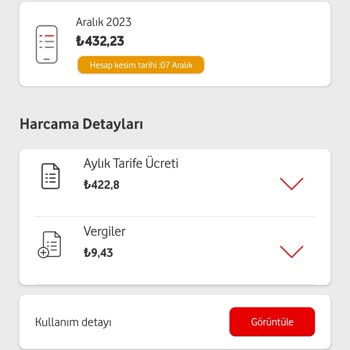 Vodafone Taahhüdüm Bitmeden Yeni Tarife Ücretini Faturama Yansıttı