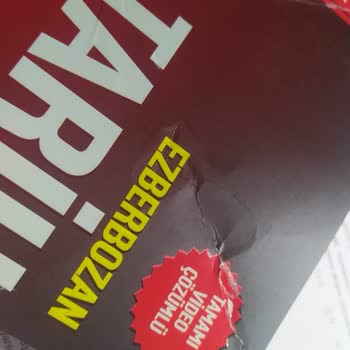İndeks Kitap Kusurlu Ürün Gönderimi