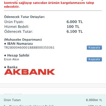 Sahibinden Paramguvende İle Alışveriş