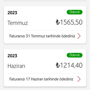 Vodafone Fazla Ücret Ödemesi