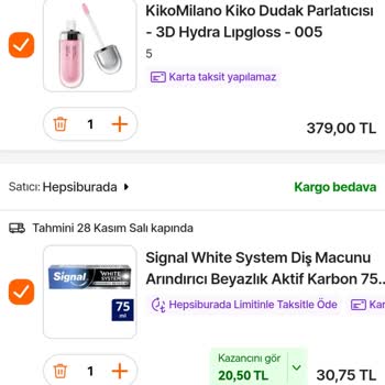 Kiko Milano Ürün Tedarik Sorunu
