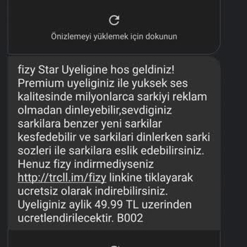 Turkcell Fizy Star Aboneliği İptali