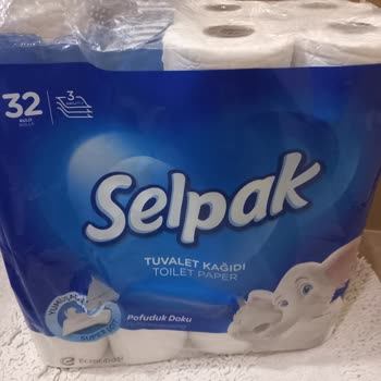 Selpak Tuvalet Kağıdı Ruloları Defolu Çıktı.