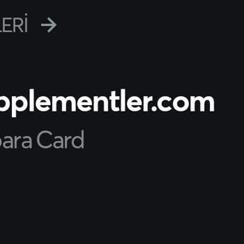 Supplementler "Siparişim Gözükmüyor Ulaşamıyorum!