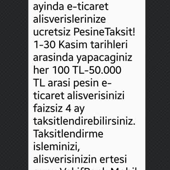 VakıfBank'ın Peşin Fiyatına Taksit Kampanyası Haksızlığı