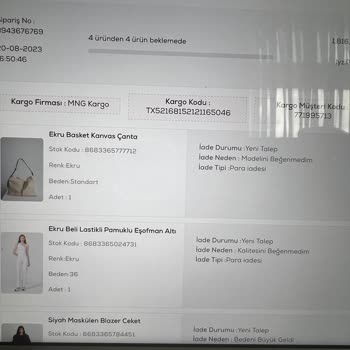 MNG Kargo Kayıp İadesi Yapmıyor