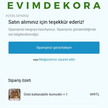 Guzeldekor.com Adresinden Aldığım Ürün Tarafıma Gönderilmedi