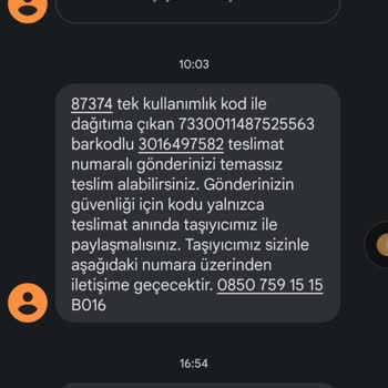 Trendyol Express Adrese Teslim Edilmedi