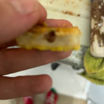 Lezita Nugget İçinden Yenmeyecek Bir Madde Çıkması