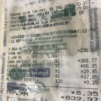 Hakmar Gıda Kasiyerlerin Terbiyesizliği Hakkında