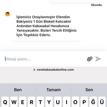 Kabasakalonline.com Sahte Site İsme