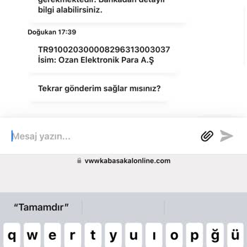 Kabasakalonline.com Sahte Site İsme