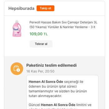 Hepsijet Kargo Ürünlerimi Getirmiyorlar