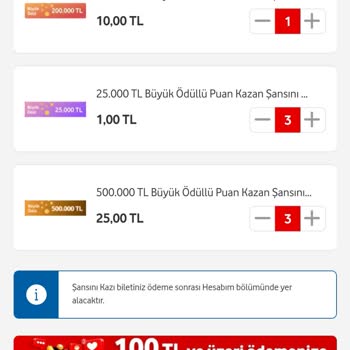 Vodafone Her Şey Yanımda Vodafone Hediye GB Yüklenmedi
